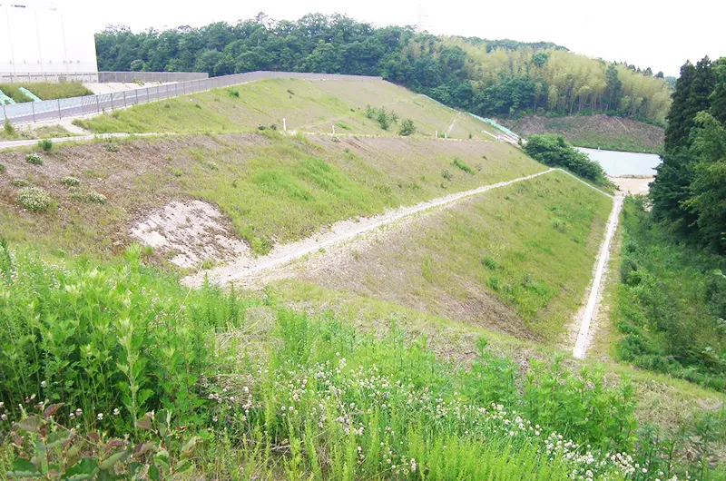 エコ・クリーンセンター造成地斜面安定対策工事