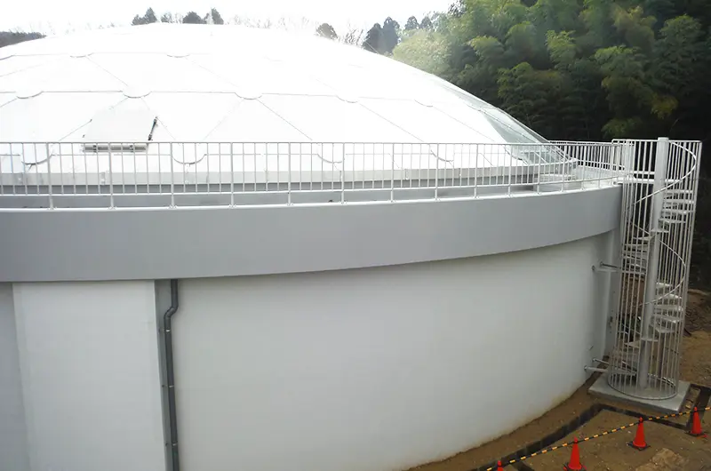 上田子浄水場1号配水池付帯設備工事